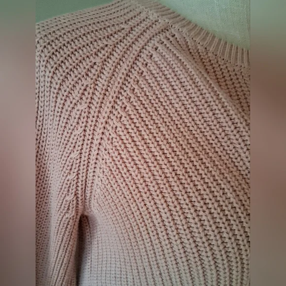 Lucky Brand - Ladies Ombre Dip Dye 100% Cotton Sweater - Buttoned Back M - Picture 8 of 11